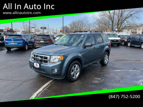 2010 Ford Escape for sale at All In Auto Inc in Palatine IL