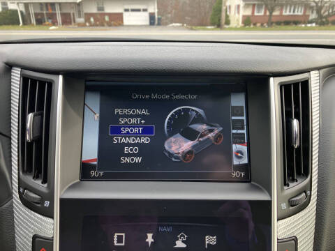 2017 Infiniti Q60 Red Sport 400