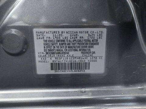 2021 Nissan Versa SV