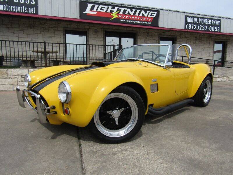 1966 cobra replica n/a for sale at Lightning Motorsports in Grand Prairie TX