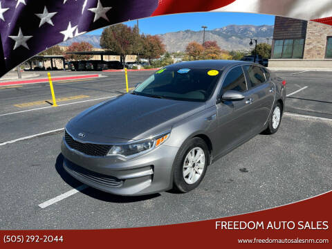 2016 Kia Optima for sale at Freedom Auto Sales in Albuquerque NM