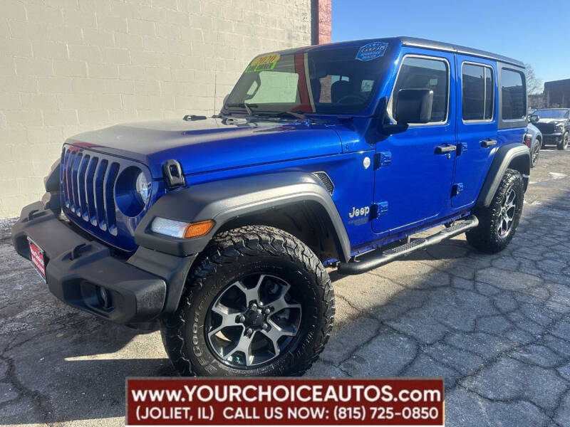 2020 Jeep Wrangler Unlimited for sale at Your Choice Autos - Joliet in Joliet IL