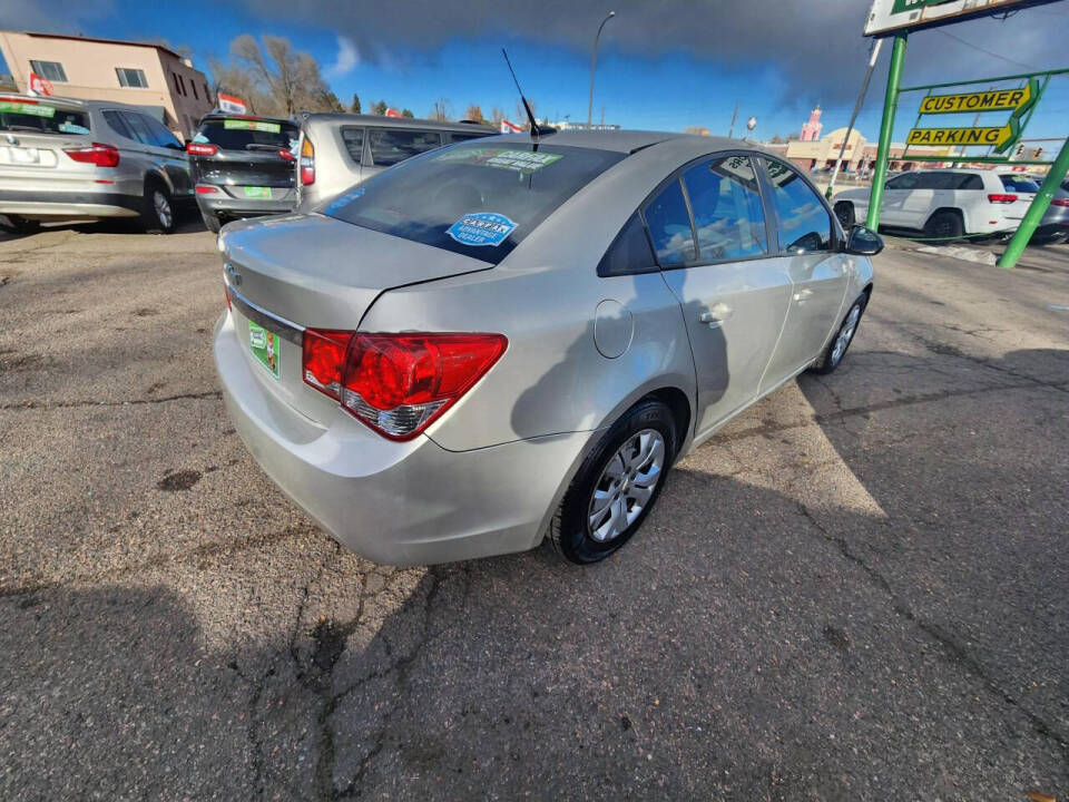 2014 Chevrolet Cruze for sale at GO GREEN MOTORS in Lakewood, CO