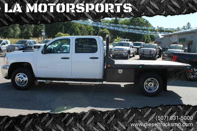 2013 Chevrolet Silverado 3500HD for sale at L.A. MOTORSPORTS in Windom MN