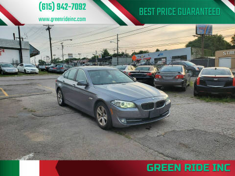 2011 BMW 5 Series for sale at Green Ride Inc in Nashville TN