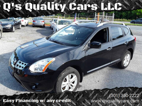 2013 Nissan Rogue for sale at Q's Quality Cars LLC in Capitol Heights MD