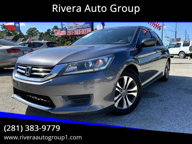 2015 Honda Accord for sale at Rivera Auto Group in Spring TX