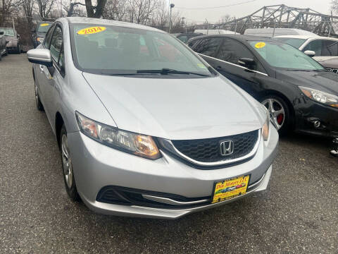 2014 Honda Civic for sale at Din Motors in Passaic NJ