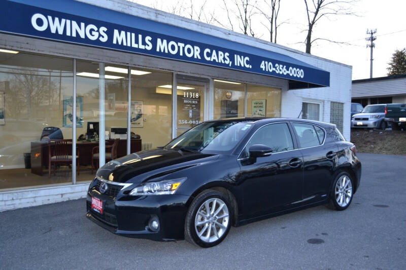 2013 Lexus CT 200h for sale at Owings Mills Motor Cars in Owings Mills MD