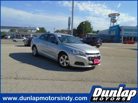 2014 Chevrolet Malibu for sale at DUNLAP MOTORS INC in Independence IA