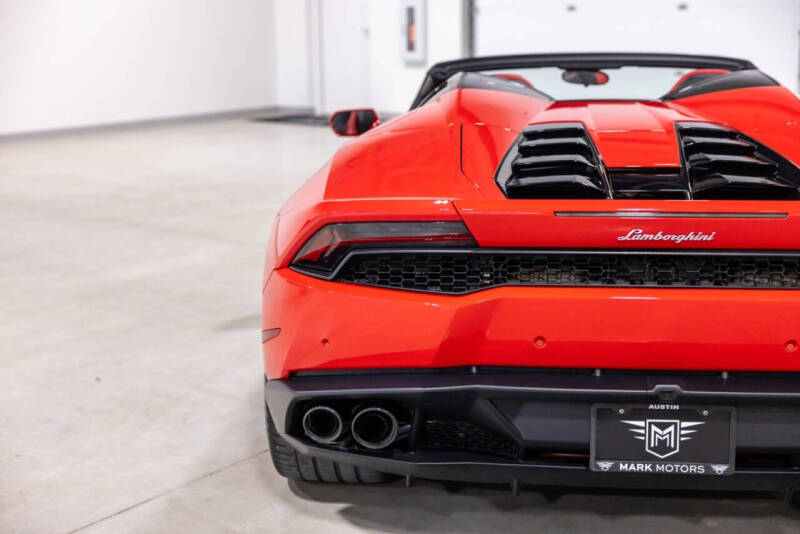 2017 Lamborghini Huracan LP 610-4 Spyder