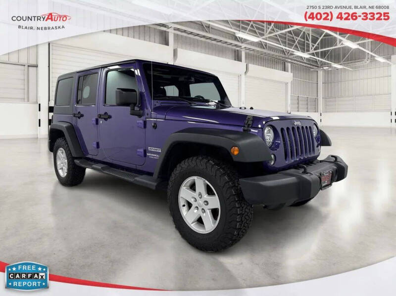 2017 Jeep Wrangler Unlimited Sport S