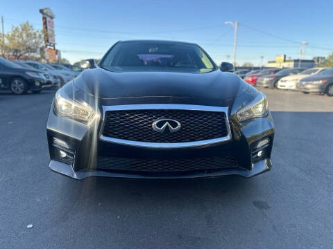 2016 Infiniti Q50 for sale at Logos Motors Inc in Lawrence IN