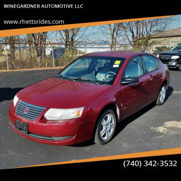 2007 Saturn Ion for sale at WINEGARDNER AUTOMOTIVE LLC in New Lexington OH
