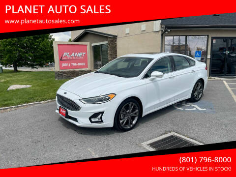 2020 Ford Fusion for sale at PLANET AUTO SALES in Lindon UT