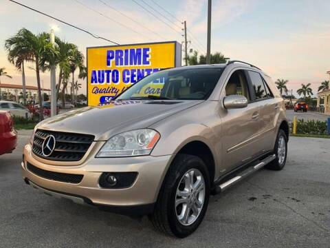 2006 Mercedes-Benz M-Class for sale at PRIME AUTO CENTER in Palm Springs FL