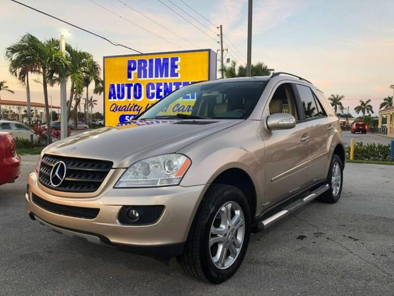 2006 Mercedes-Benz M-Class for sale at PRIME AUTO CENTER in Palm Springs FL