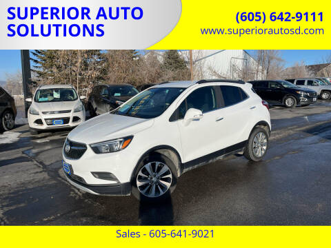 2019 Buick Encore for sale at SUPERIOR AUTO SOLUTIONS in Spearfish SD