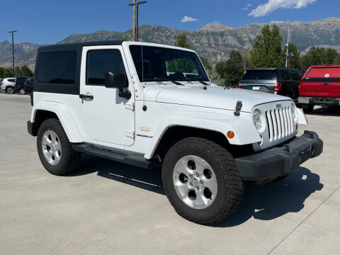 2013 Jeep Wrangler for sale at Shamrock Group LLC #1 - SUV / Trucks in Pleasant Grove UT