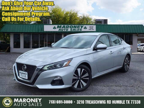 2019 Nissan Altima for sale at Maroney Auto Sales in Humble TX
