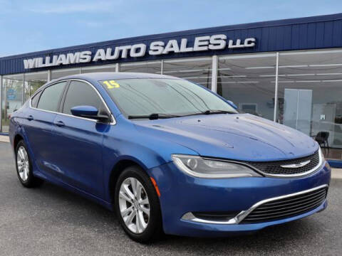 2015 Chrysler 200 for sale at Williams Auto Sales, LLC in Cookeville TN