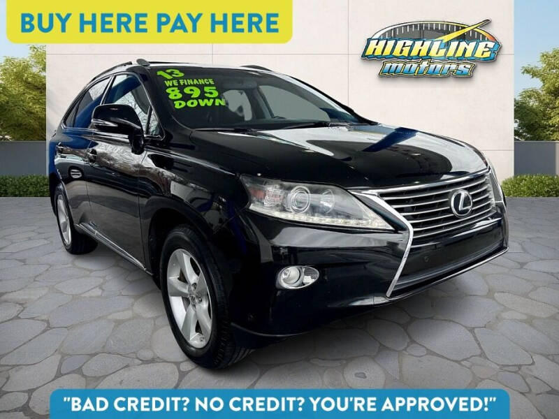 2013 Lexus RX 350 for sale at Highline Motors in Aston PA