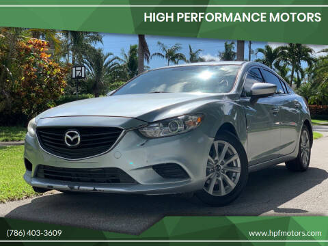 2016 Mazda MAZDA6 for sale at HIGH PERFORMANCE MOTORS in Hollywood FL