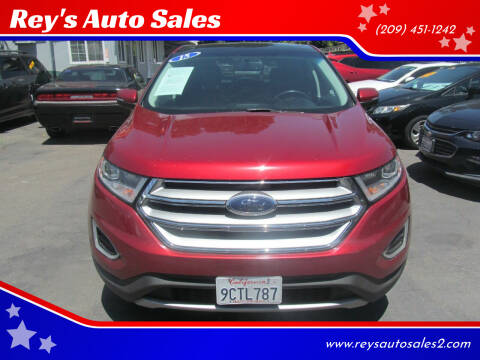 2015 Ford Edge for sale at Rey's Auto Sales in Stockton CA