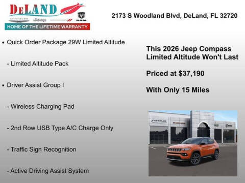 2026 Jeep Compass Limited