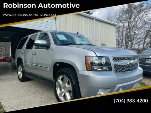 2013 Chevrolet Tahoe for sale at Robinson Automotive in Albemarle NC