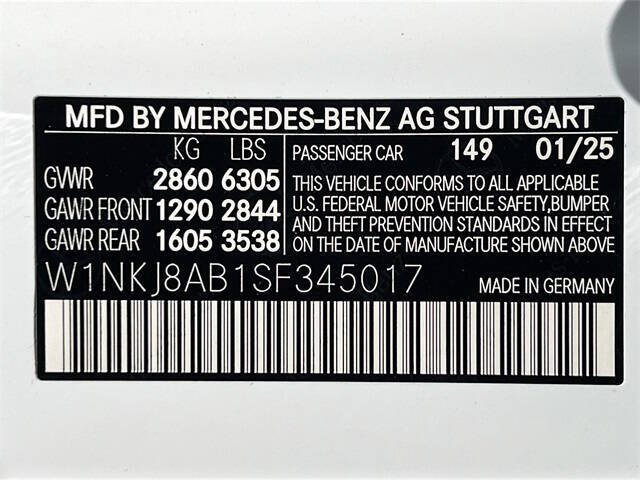 2025 Mercedes-Benz GLC AMG GLC 63 S E Performance