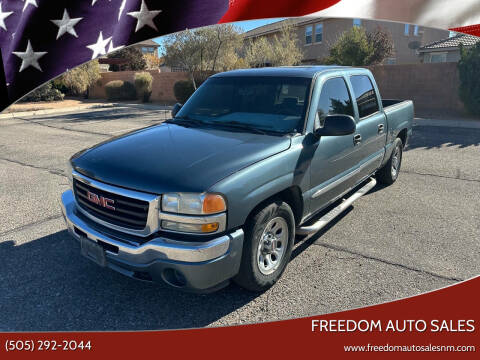 2006 GMC Sierra 1500 for sale at Freedom Auto Sales in Albuquerque NM