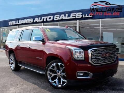 2016 GMC Yukon XL for sale at Williams Auto Sales, LLC in Cookeville TN