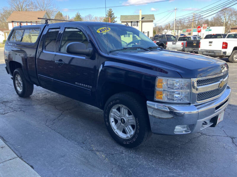 2012 Chevrolet Silverado 1500 for sale at NICKEL CITY AUTO SALES in Lockport NY