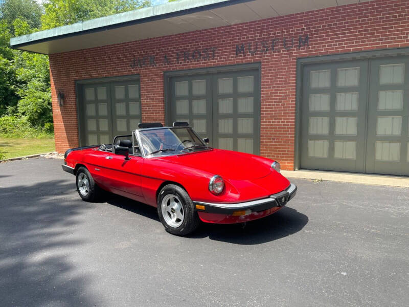 1987 Alfa Romeo Spider for sale at Jack Frost Auto Museum in Washington MI