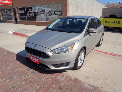 2016 Ford Focus for sale at Rediger Automotive in Milford NE