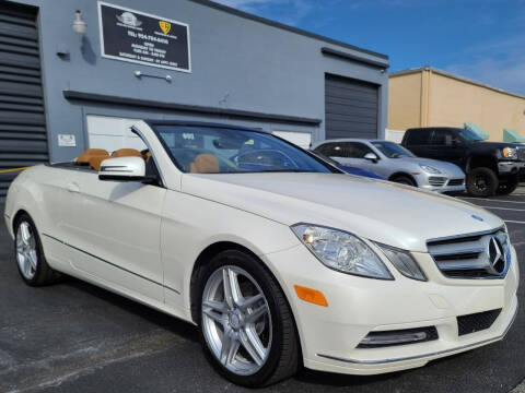 2013 Mercedes-Benz E-Class for sale at Preowned FL Autos in Pompano Beach FL