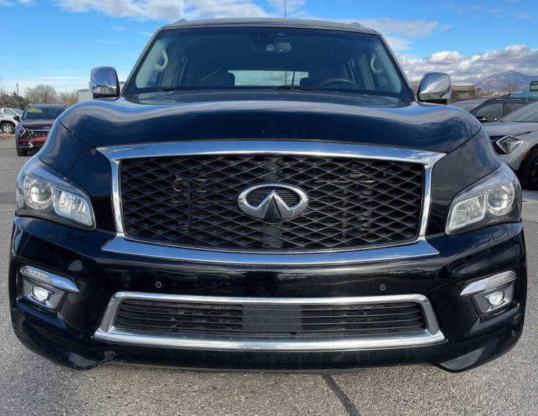 2017 Infiniti QX80 for sale at Utah Credit Approval Auto Sales in Murray UT