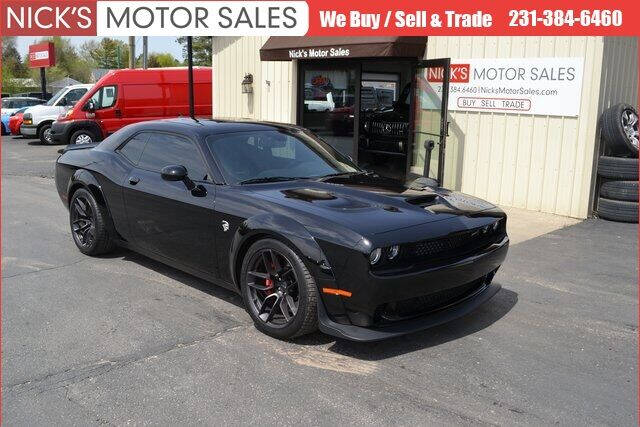 2018 Dodge Challenger for sale at Nick's Motor Sales in Kalkaska MI