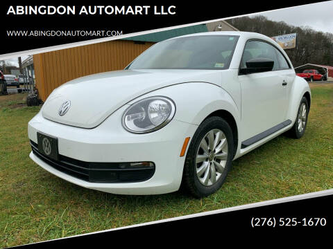 2015 Volkswagen Beetle for sale at ABINGDON AUTOMART LLC in Abingdon VA