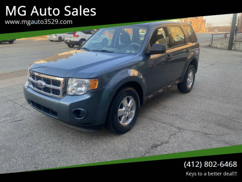 2011 Ford Escape for sale at MG Auto Sales in Pittsburgh PA