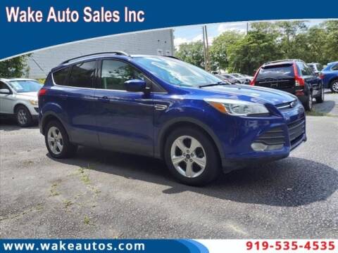 2016 Ford Escape for sale at Wake Auto Sales Inc in Raleigh NC