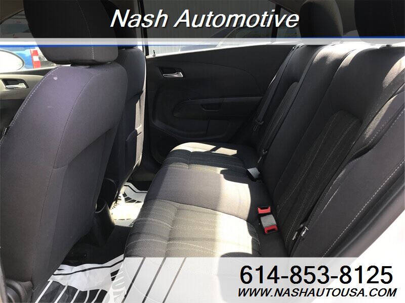 2013 Chevrolet Sonic LT Manual