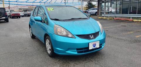 2012 Honda Fit for sale at I-80 Auto Sales in Hazel Crest IL