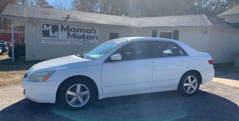 2005 Honda Accord for sale at Mama's Motors in Pickens SC