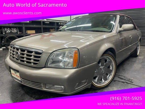 2004 Cadillac DeVille for sale at Auto World of Sacramento in Sacramento CA