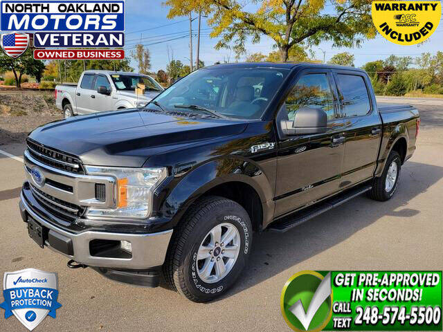 2018 Ford F-150 for sale at North Oakland Motors in Waterford MI