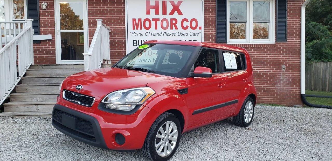 2013 Kia Soul for sale at Hix Motor Co in Jacksonville, NC