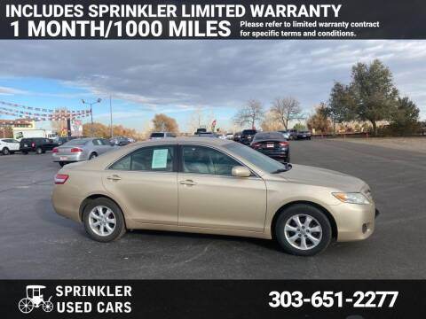 2003 Toyota Camry for sale at Sprinkler Used Cars in Longmont CO