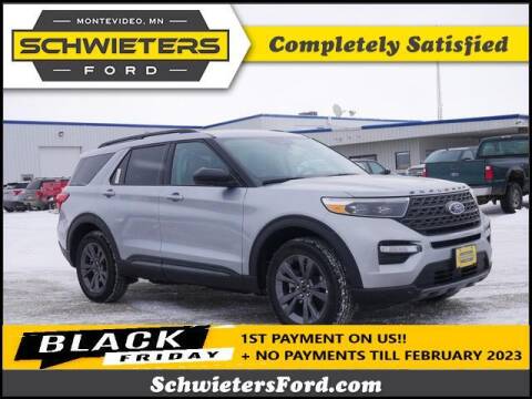 2022 Ford Explorer for sale at Schwieters Ford of Montevideo in Montevideo MN